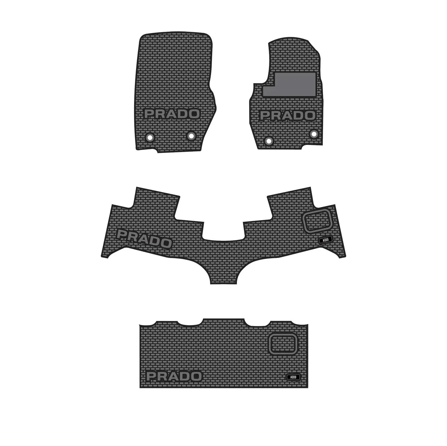 Toyota Prado 250 2024+ Addo Floor Mats - Image 10