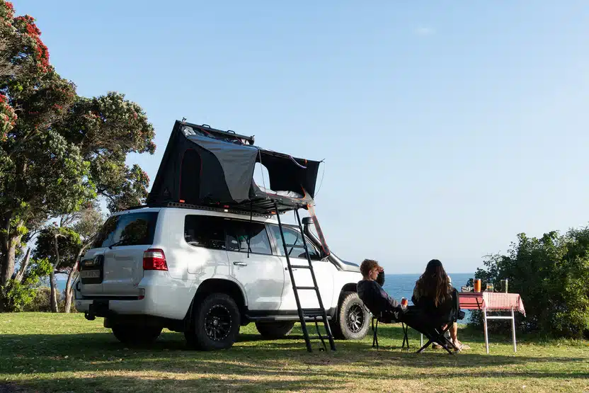 Alu-Cab Rooftop Tent RT-S2 (2 Sleeper) - Black - Image 9
