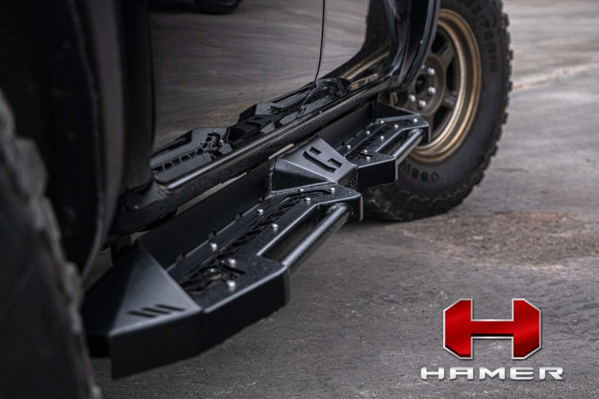 Isuzu D-Max/V-Crosss 2023+ Double Cab Hamer Shadow Side Steps - Image 2