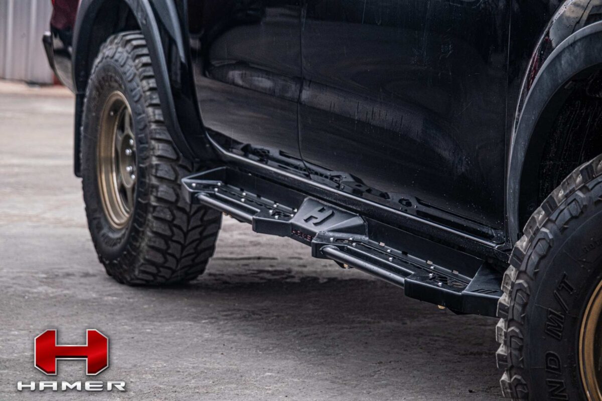 Isuzu D-Max/V-Crosss 2023+ Double Cab Hamer Shadow Side Steps - Image 3