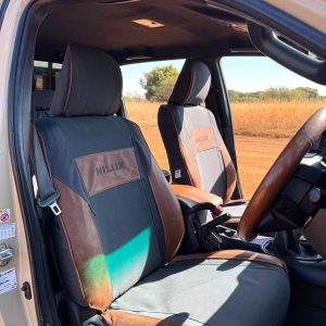 Bosveld Seat Covers Kameeldoring – Canvas and Leather