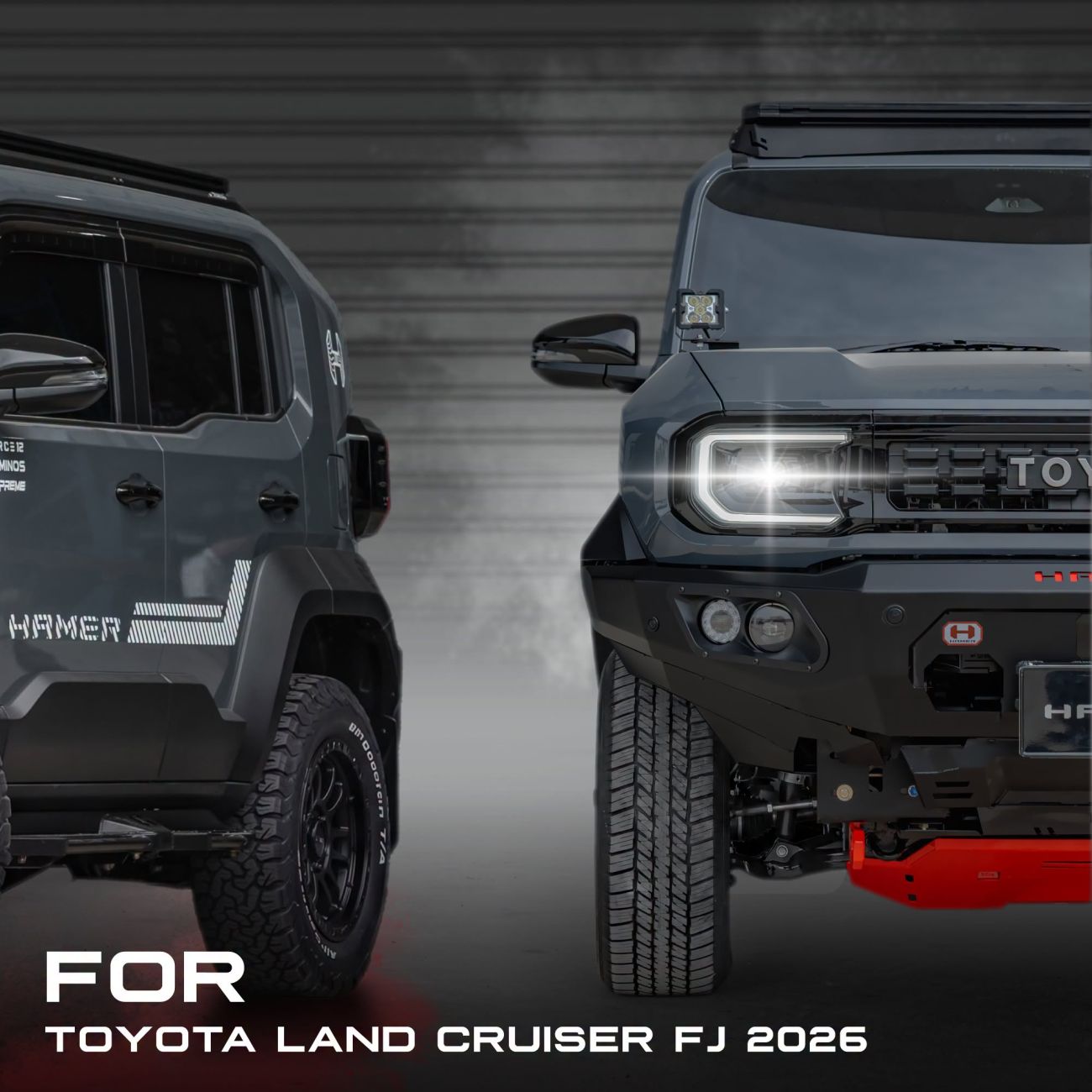 Toyota Land Cruiser FJ 2026+ Hamer King Series Bull Bar - Image 2