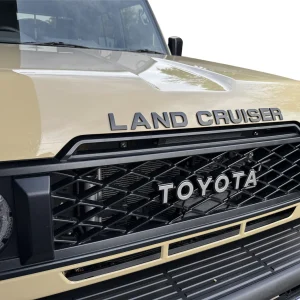 Toyota Land Cruiser 79/76 Series 2024+ Bonnet Decal Matt Black Land Cruiser