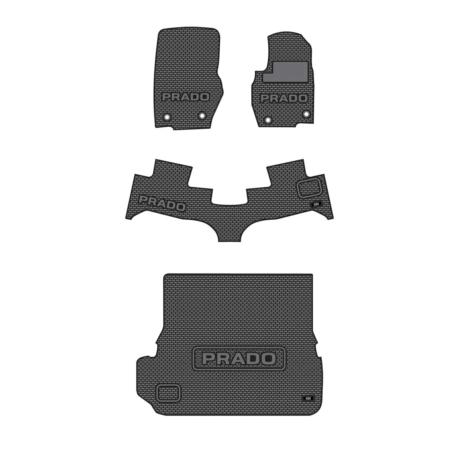 Toyota Prado 250 2024+ Addo Floor Mats - Image 2