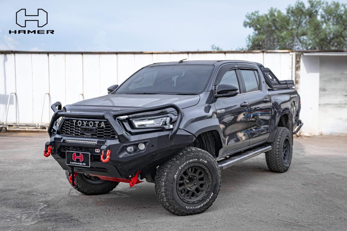 Toyota Hilux GR-S III 2024+ Hamer King Plus Series Bull Bar - Image 2
