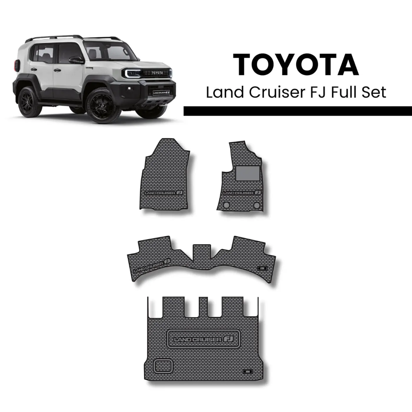 Toyota Land Cruiser FJ 2026+ Addo Floor Mats