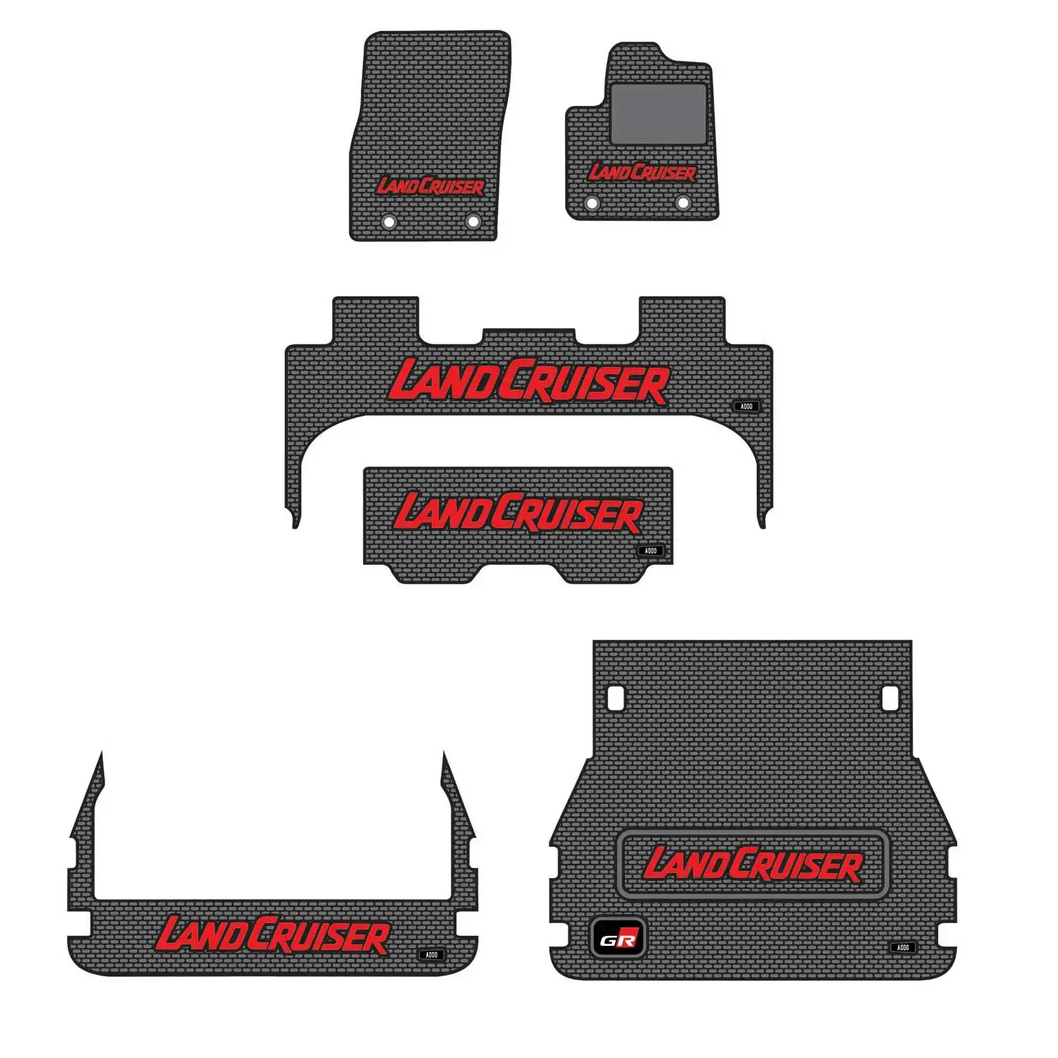 Toyota Land Cruiser 300 Series GR-S 2021+ Addo Floor Mats
