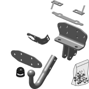 Toyota Land Cruiser 200 Series V8 (2007-2018) Brink Towbar - Image 2