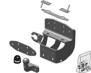 Toyota Land Cruiser 200 Series V8 (2007-2018) Brink Towbar