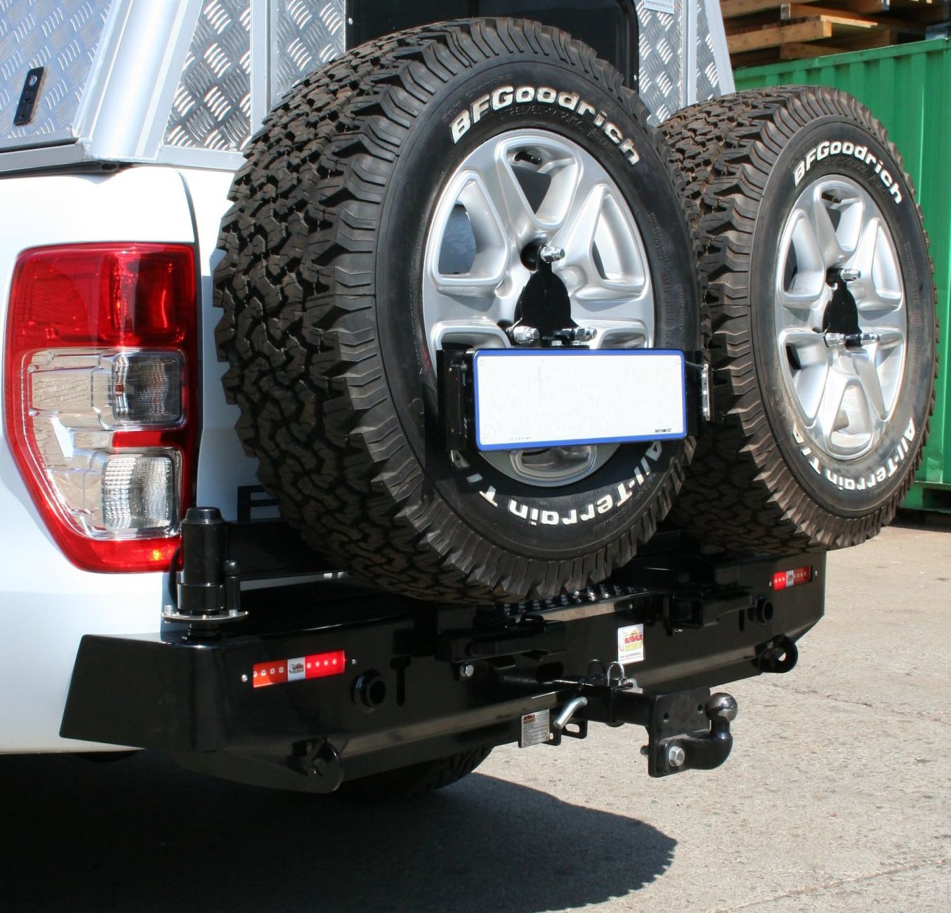 Toyota Hilux D4D 2005-2015 Outback Rear Bumper - Image 4