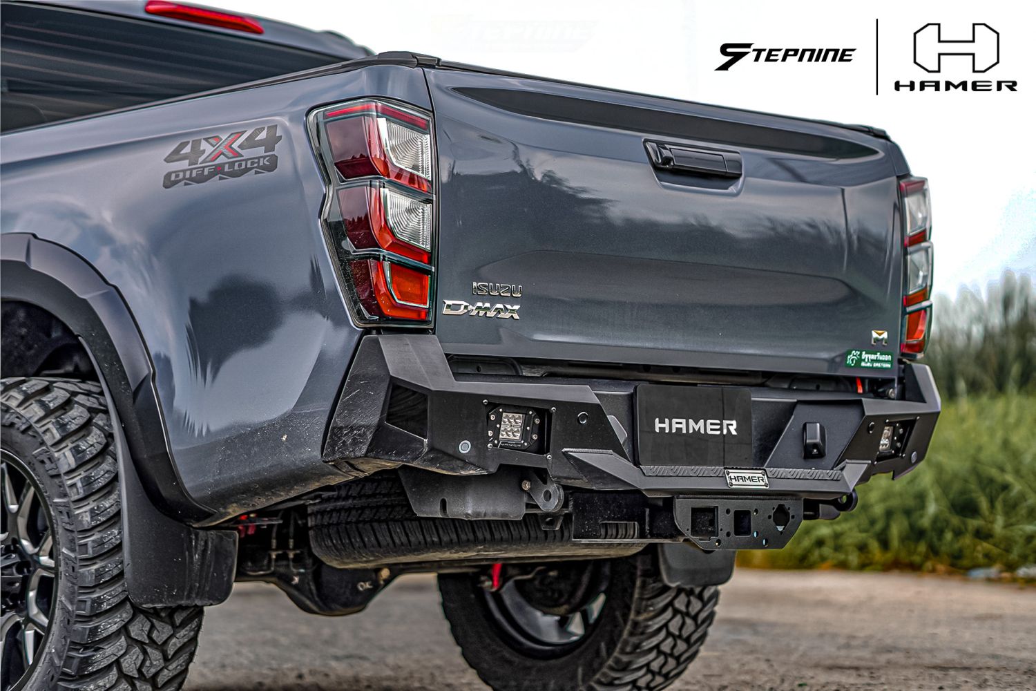 Isuzu D-Max/V-Cross 2026+ Hamer Nova Series Rear Bumper