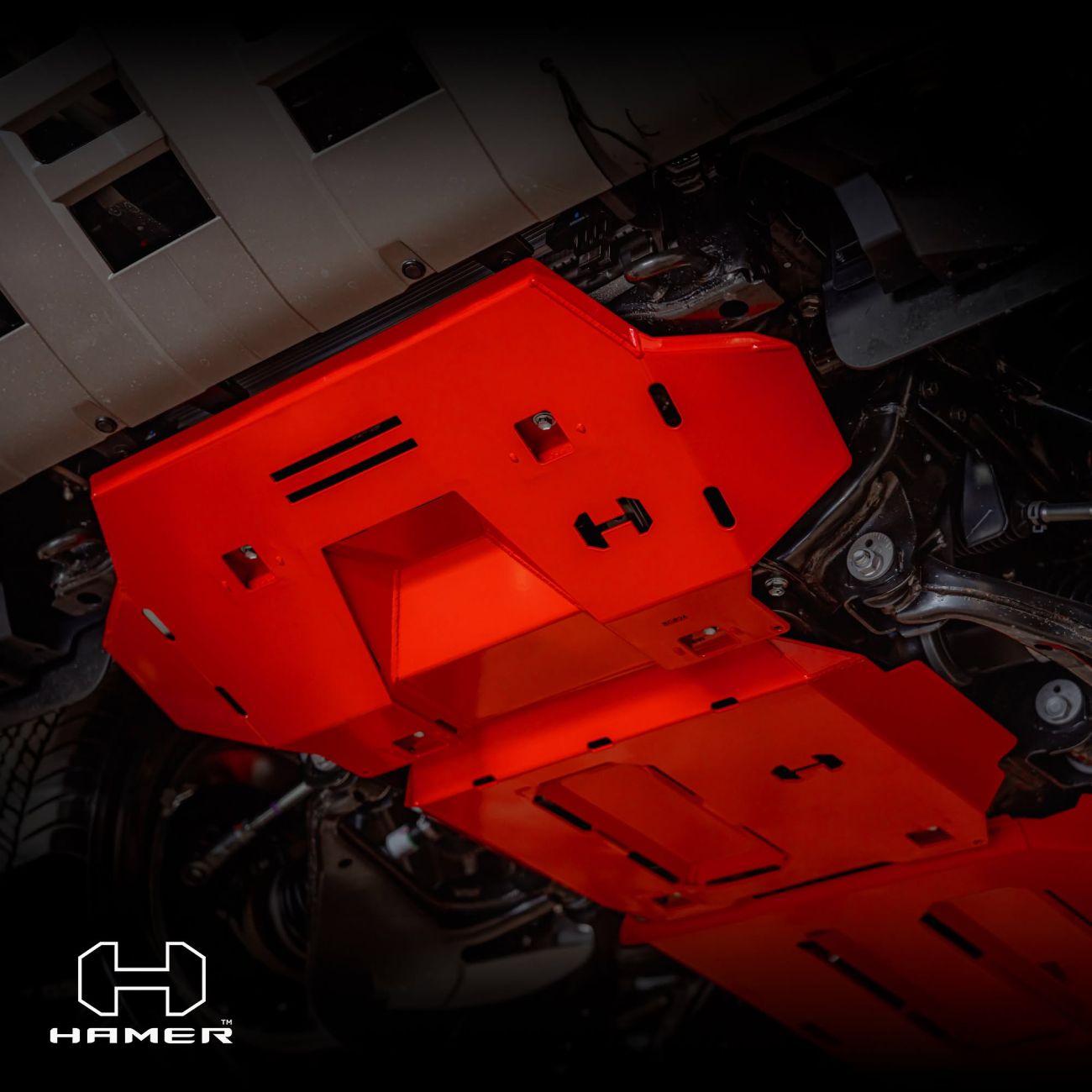 Toyota FJ Cruiser 2026+ Hamer 3 Piece Underbody Protection Plates - Image 5