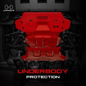 Toyota FJ Cruiser 2026+ Hamer 3 Piece Underbody Protection Plates