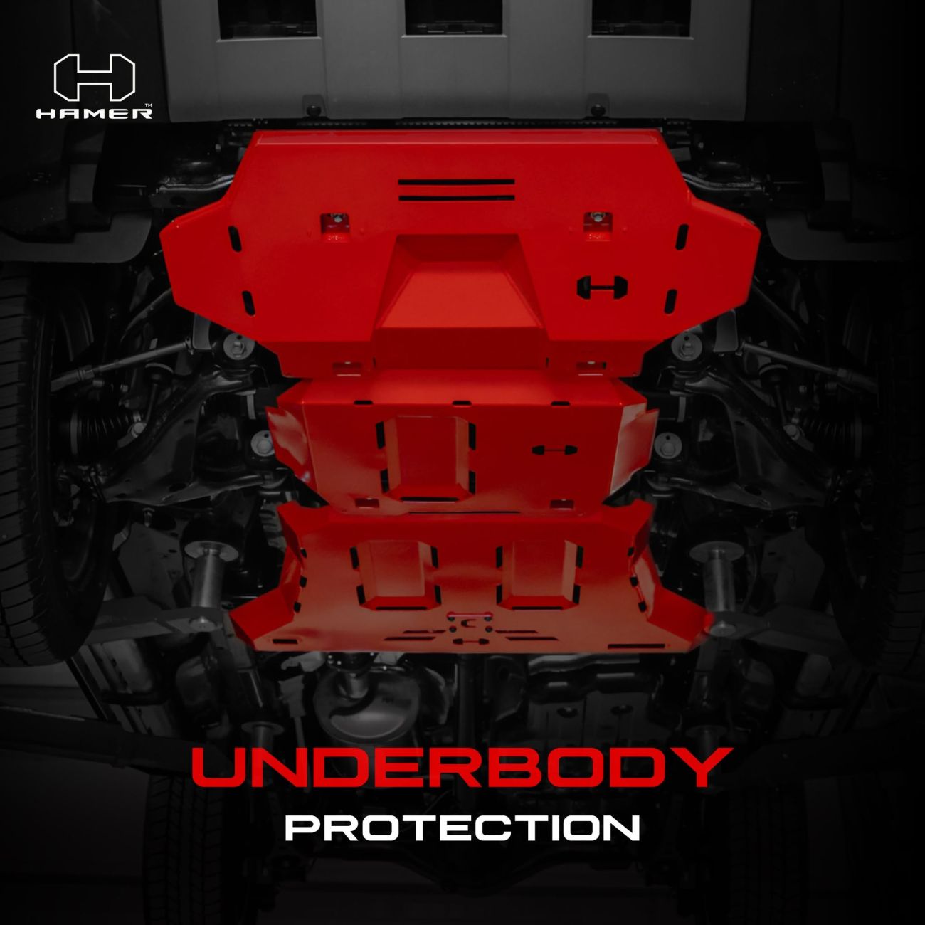 Toyota FJ Cruiser 2026+ Hamer 3 Piece Underbody Protection Plates
