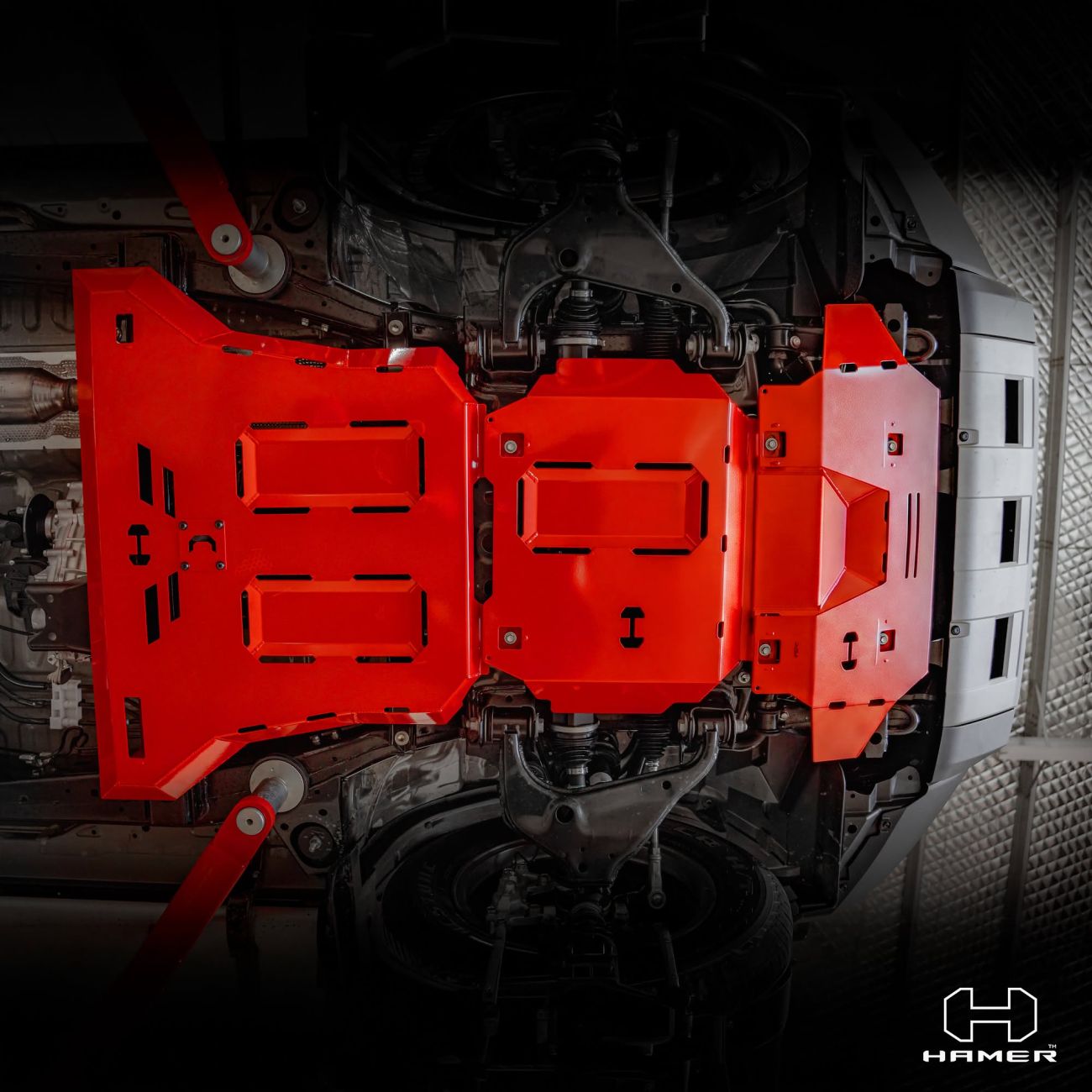 Toyota FJ Cruiser 2026+ Hamer 3 Piece Underbody Protection Plates - Image 4