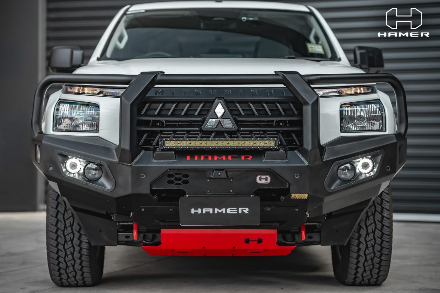 Mitsubishi Triton MV Series 2025+ Hamer King Plus Series Bull Bar - Image 6