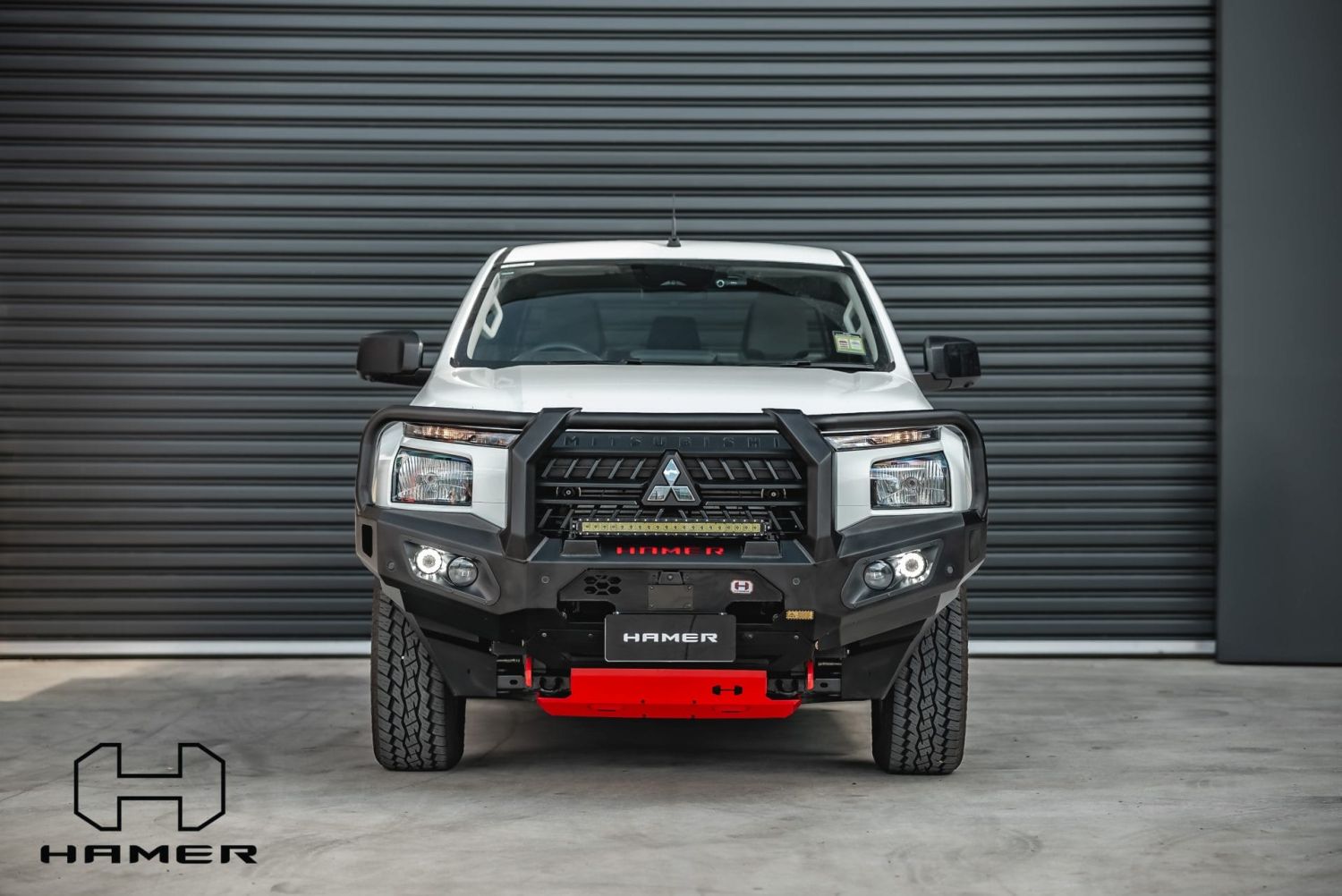 Mitsubishi Triton MV Series 2025+ Hamer King Plus Series Bull Bar - Image 9
