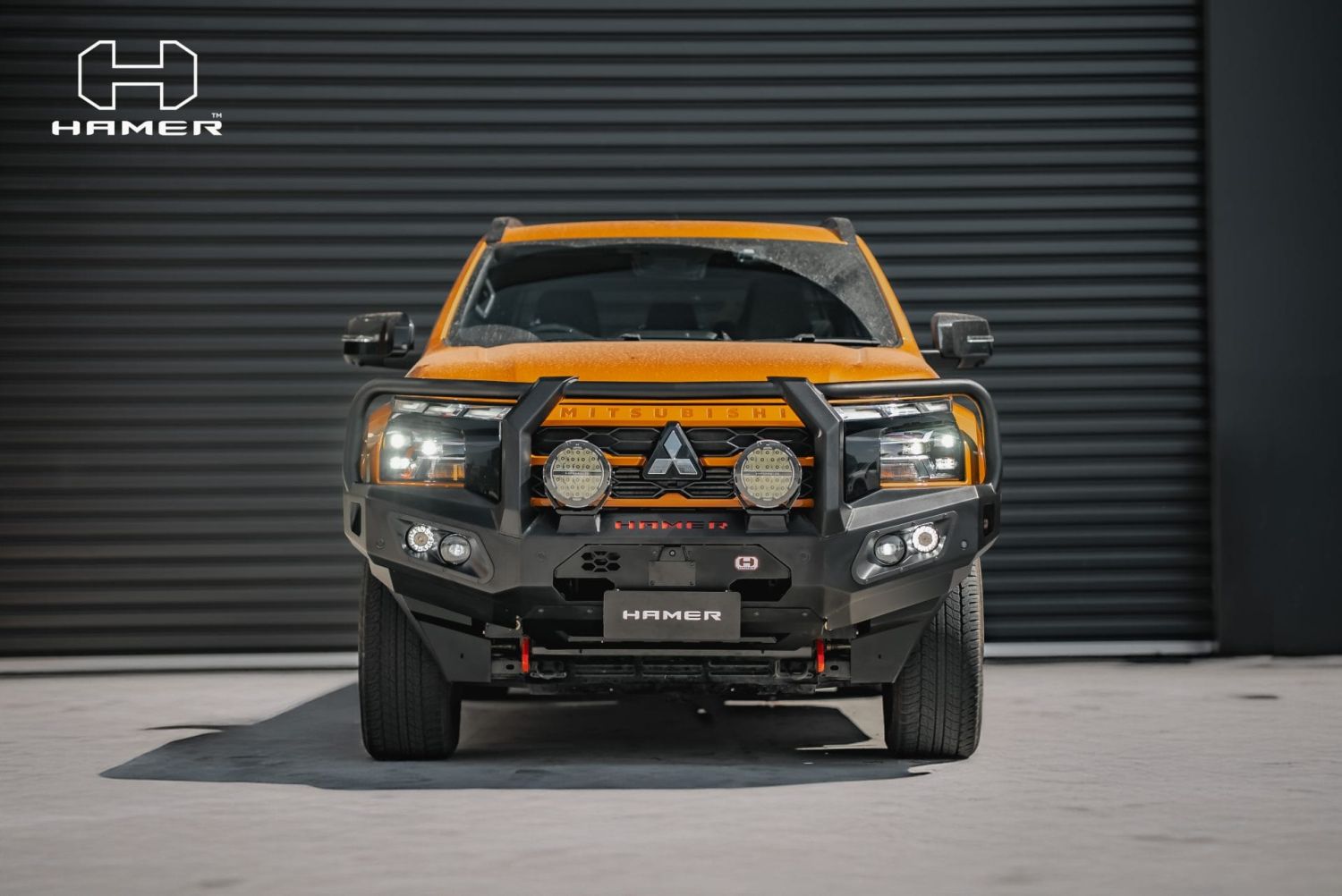 Mitsubishi Triton MV Series 2025+ Hamer King Plus Series Bull Bar - Image 2