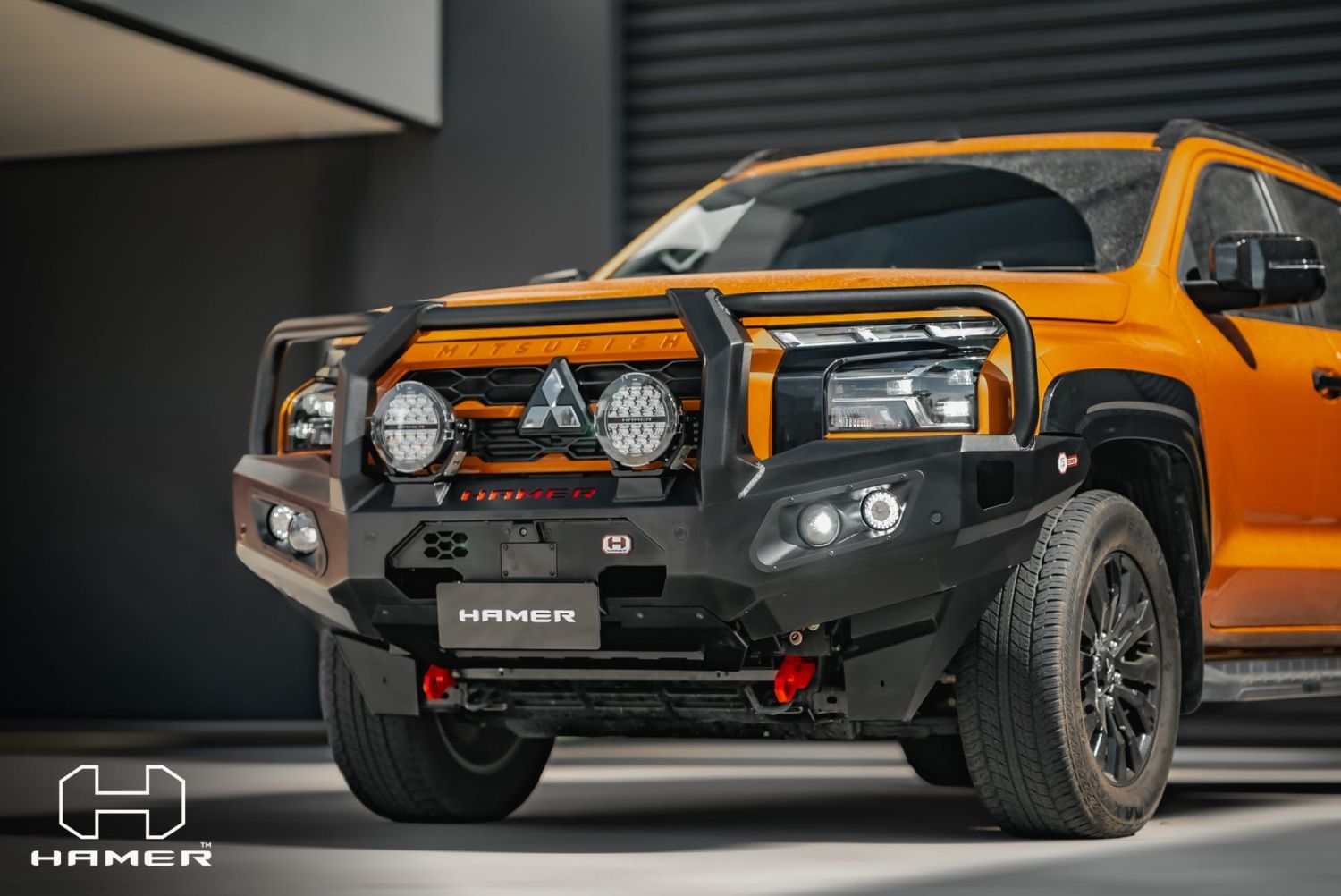 Mitsubishi Triton MV Series 2025+ Hamer King Plus Series Bull Bar - Image 8