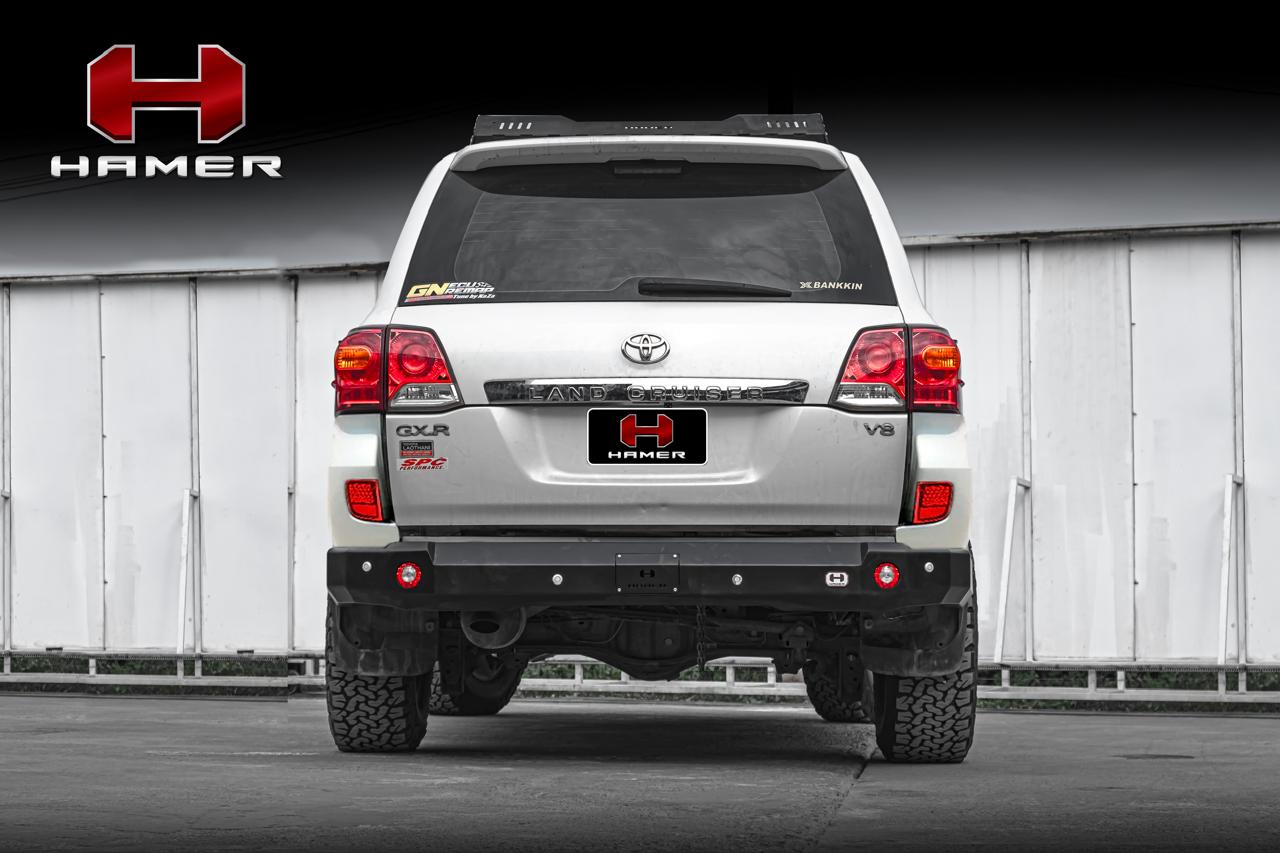 Toyota Land Cruiser 200 VX 2008-2020 Hamer Night Hawk Rear Bumper