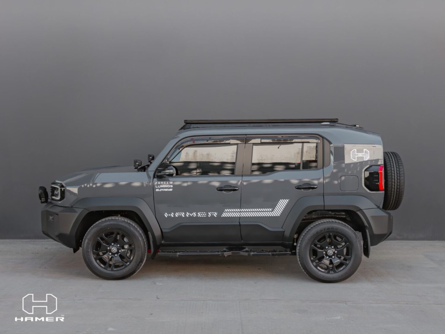 Toyota Land Cruiser FJ 2026+ Hamer Shadow Series Side Steps - Image 3