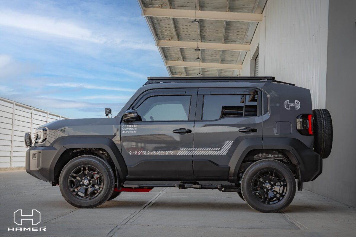 Toyota Land Cruiser FJ 2026+ Hamer Shadow Series Side Steps - Image 5