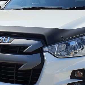 Isuzu D-Max 2022-2025 Matt Black Bonnet Guard