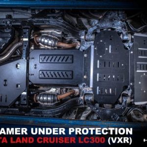 Toyota Land Cruiser 300 Series 2021+ Hamer 4-Piece Aluminium Underbody Plate