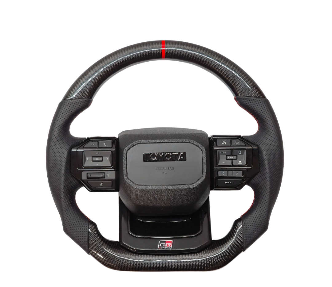 Prado 250 Sport Carbon Steering Wheel - Hilux GD6, Fortuner GD6 & Land Cruiser 70