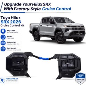Toyota Hilux Travo SRX/FJ Cruiser 2026+ Auto Cruise Control Kit Plug & Play